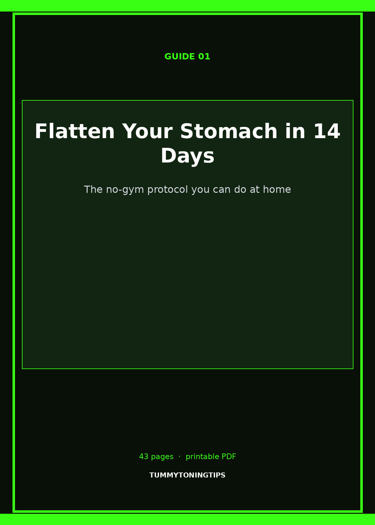 Flatten Your Stomach in 14 Days